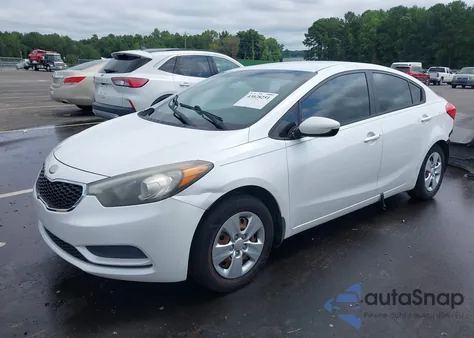 2014 Kia Forte Lx from USA, damaged, VIN KNAFK4A62E5061386